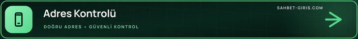 Adres Kontrolü – sahbet-giris.com